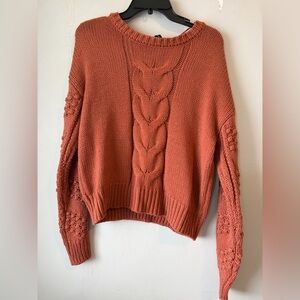 Moon & Madison Cozy Cable Knit Sweater